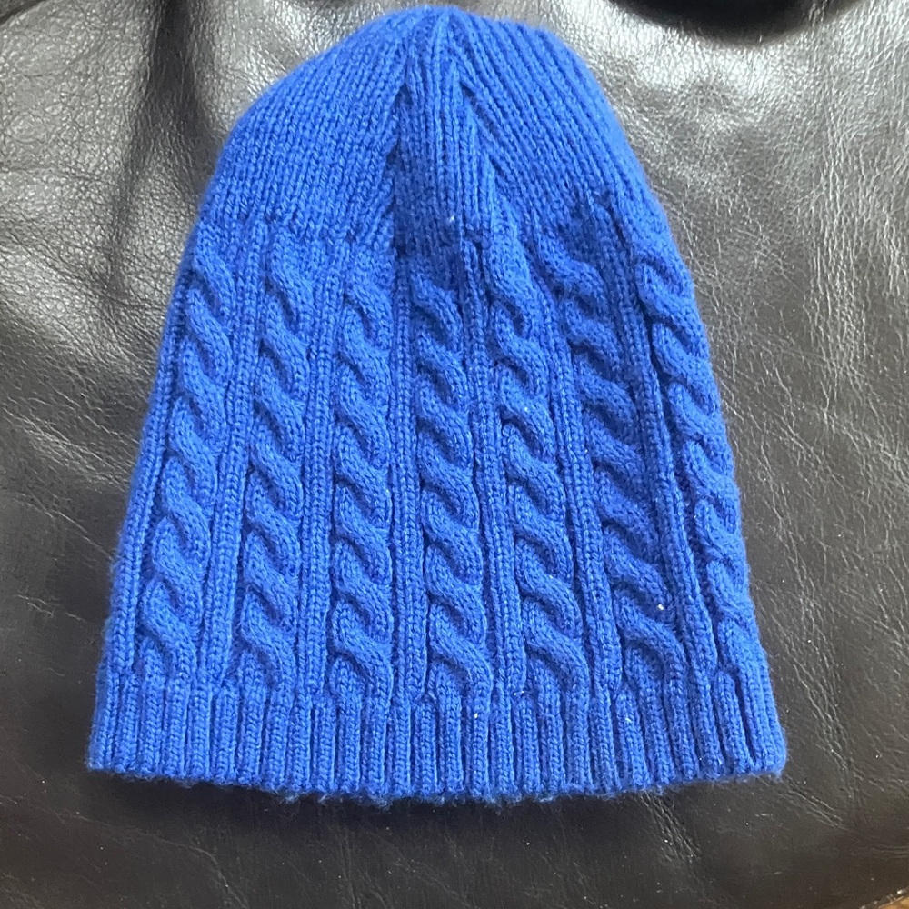 KBETHOS Royal Blue Knit Beanie for kids or teens